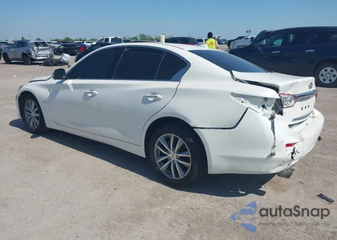 2016 Infiniti Q50 Premium z USA, uszkodzony, nr VIN JN1EV7AP4GM301887